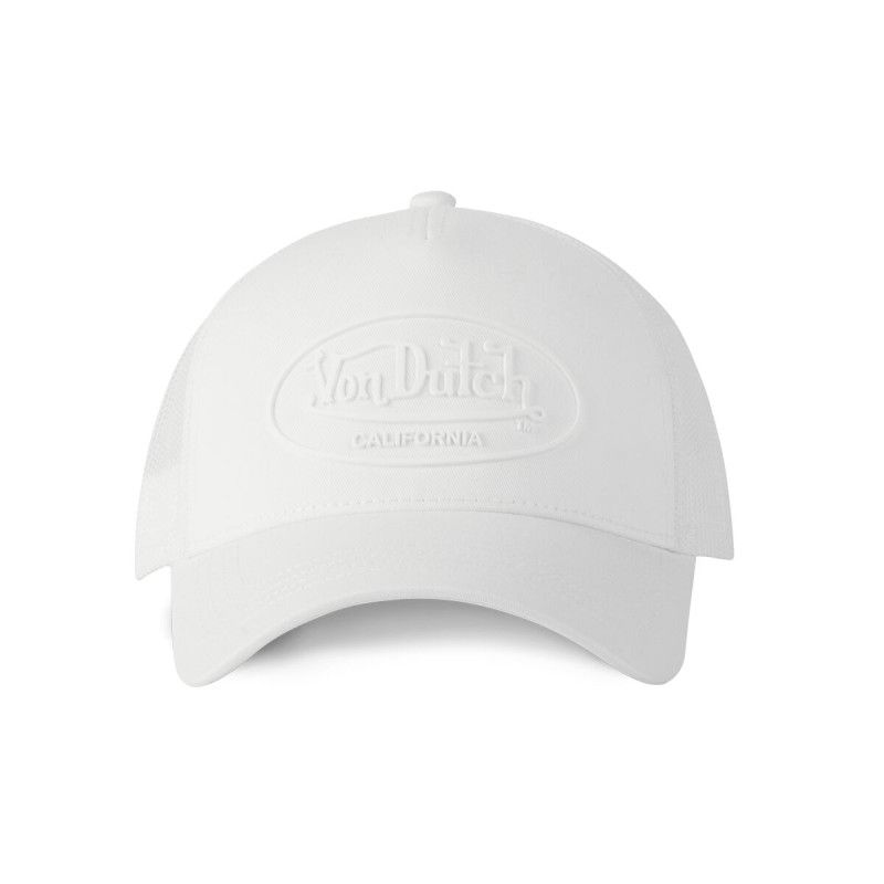 Casquette baseball avec filet adulte avec logo rubber print LOG