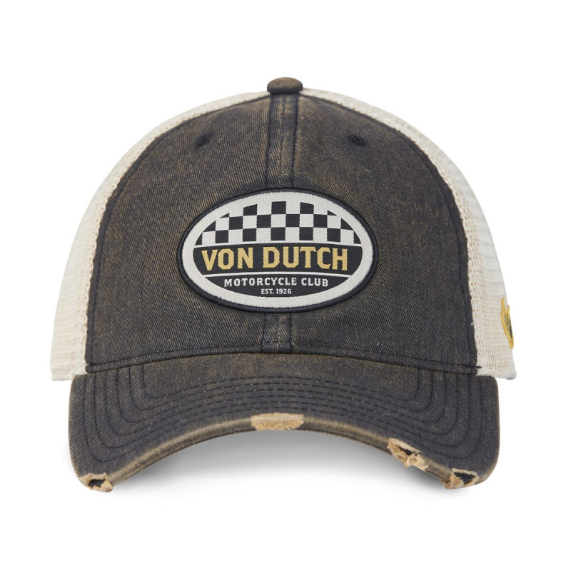 Casquette baseball avec filet souple adulte et patchs Mac Club