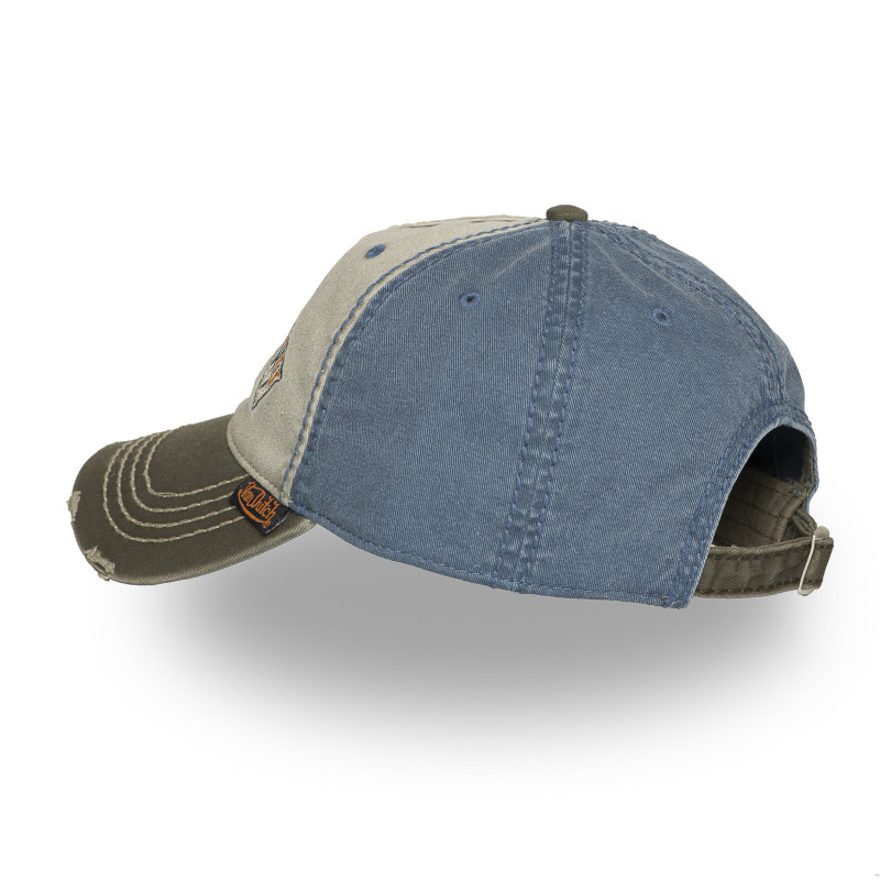Casquette Vondutch Beige Baseball Strapback / Boucle effet Usé RETRO | Von Dutch