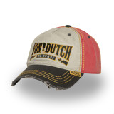 Casquette baseball adulte devant avec broderie effet usé Retro Tiger