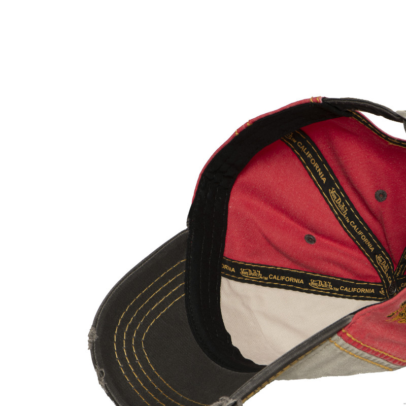 Casquette Vondutch Beige Baseball Strapback / Boucle effet Usé RETRO | Von Dutch