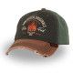 Casquette baseball adulte devant avec broderie effet usé Retro Fuel