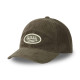 Casquette dad cap adulte en velours avec patch Log