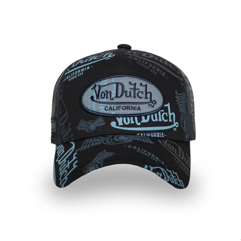 Casquette Vondutch Bleue Trucker Snapback CAFE