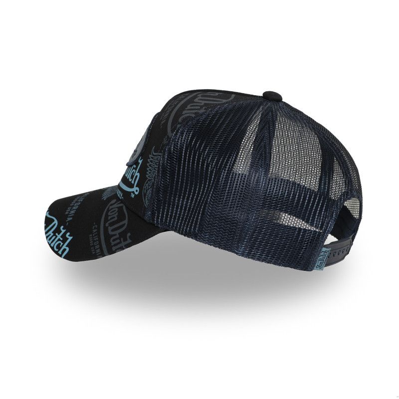 Casquette Vondutch Bleue Trucker Snapback CAFE | Von Dutch