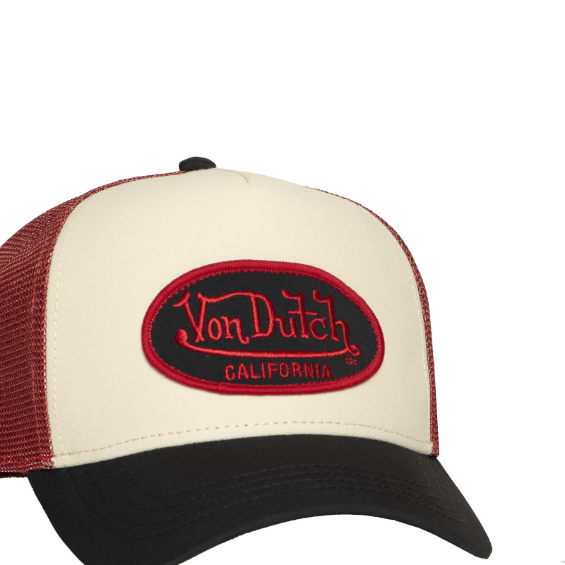 Casquette Vondutch Beige Trucker Snapback POLY | Von Dutch