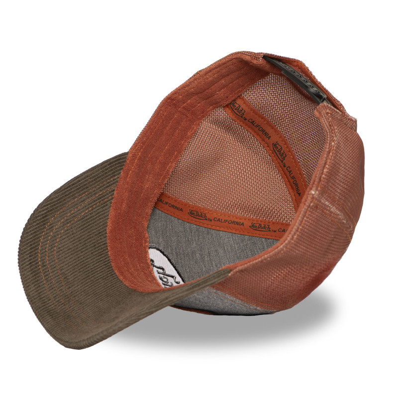 Casquette Vondutch Grise Trucker Snapback SHIELD | Von Dutch