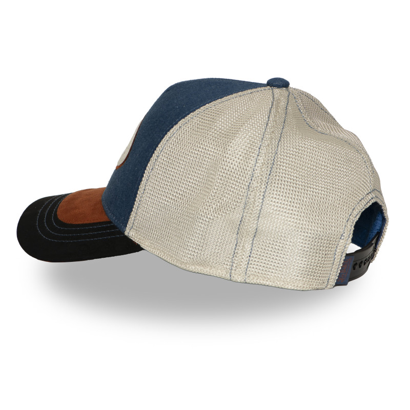 Casquette Vondutch Bleue Trucker Snapback SHIELD | Von Dutch
