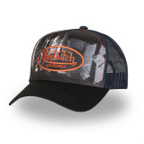 Casquette Vondutch Bleue Trucker Snapback SUBLI