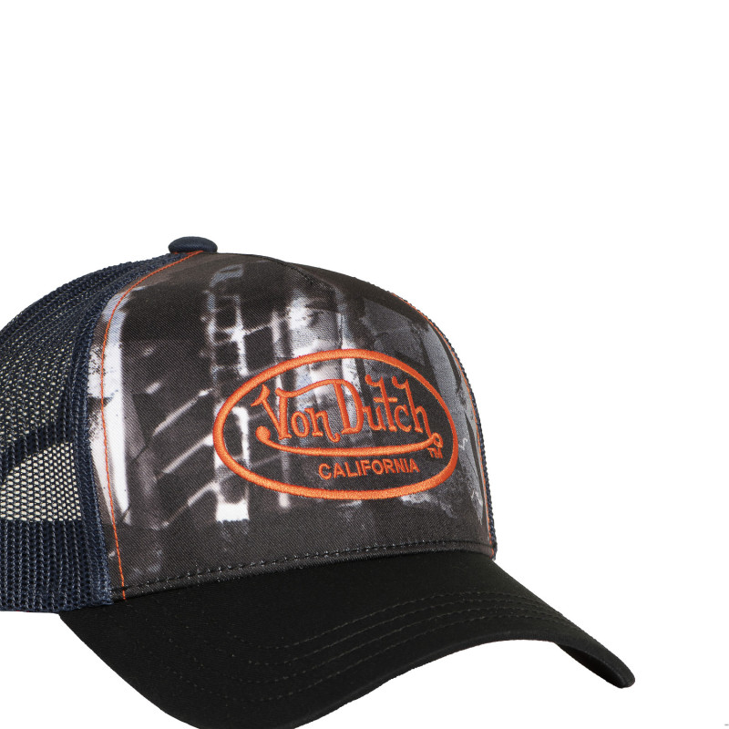 Casquette Vondutch Bleue Trucker Snapback SUBLI | Von Dutch