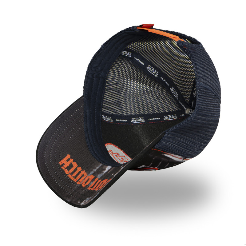Casquette Vondutch Bleue Trucker Snapback SUBLI | Von Dutch