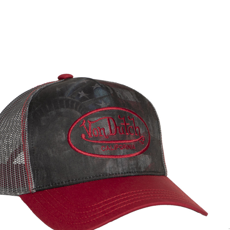 Casquette Vondutch Grise Trucker Snapback SUBLI | Von Dutch
