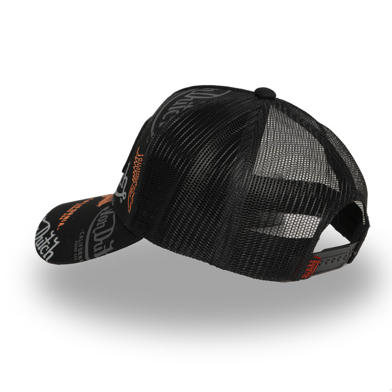 Casquette Vondutch Noire Trucker Snapback CAFE | Von Dutch
