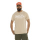 Tee Shirt Beige coupe Slim Col rond LIFE | Homme - Vondutch | Von Dutch