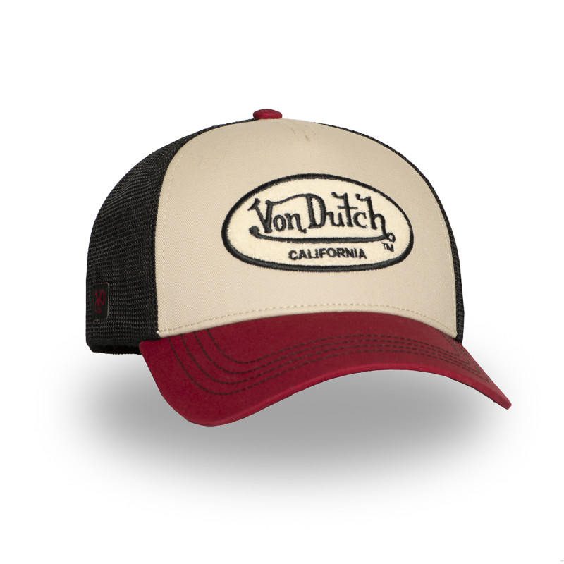 Casquette Vondutch Beige Trucker Snapback TERRY | Von Dutch