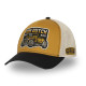 Casquette trucker avec filet adulte et patch Semi-Curved
