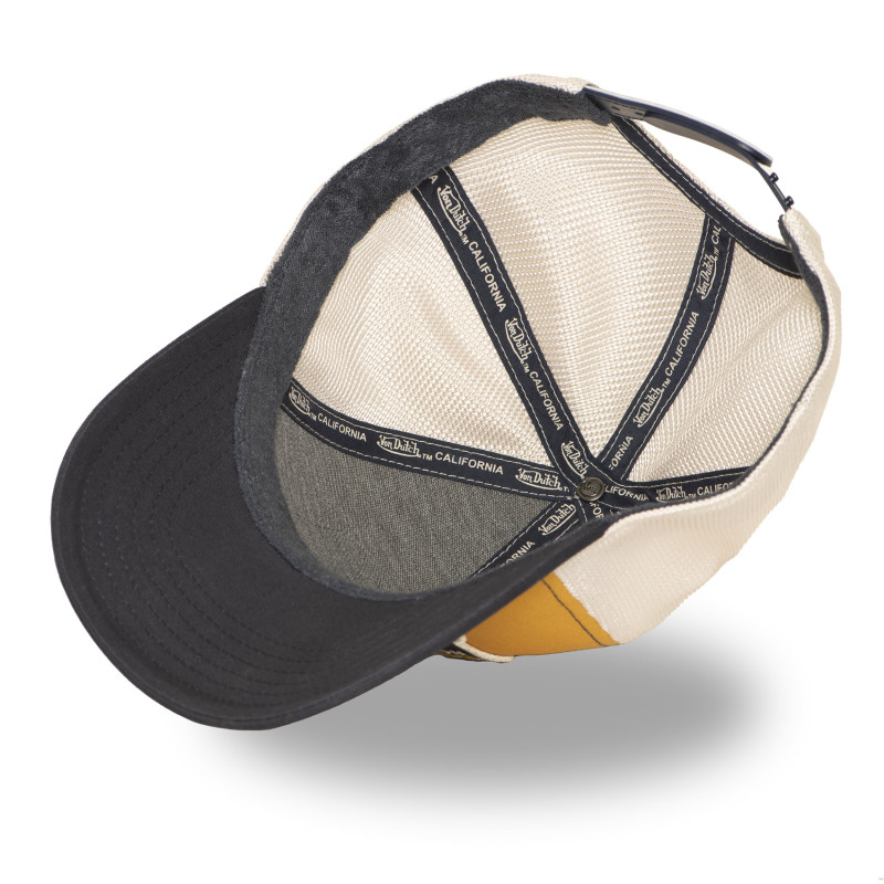 Casquette trucker avec filet adulte et patch Semi-Curved