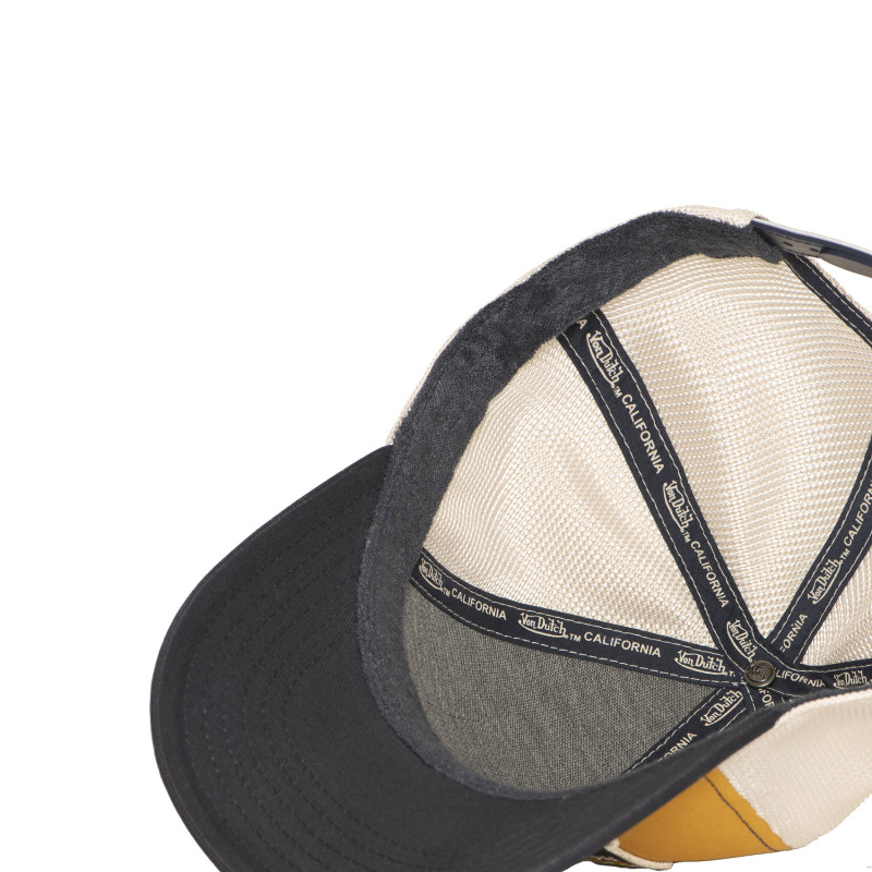 Casquette trucker avec filet adulte et patch Semi-Curved