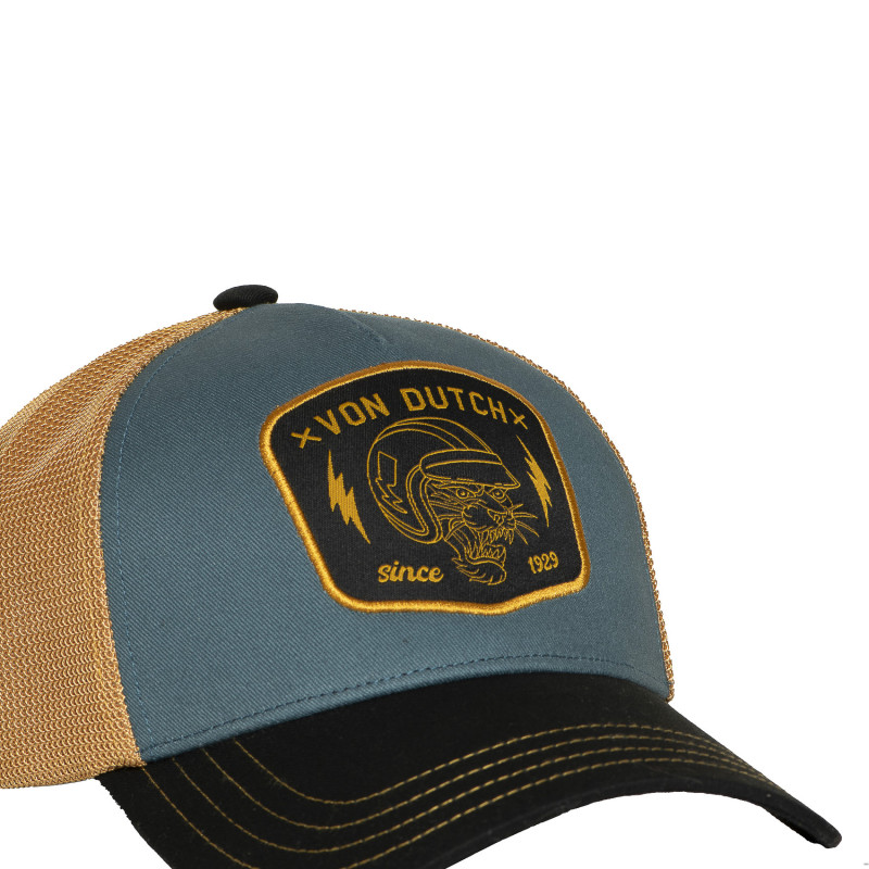 Casquette Vondutch Bleue Trucker Snapback WILD | Von Dutch