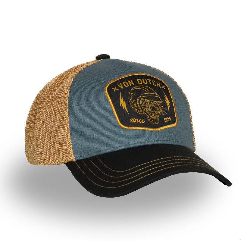 Casquette Vondutch Bleue Trucker Snapback WILD | Von Dutch