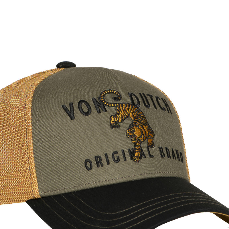 Casquette Vondutch Kaki Trucker Snapback WILD | Von Dutch