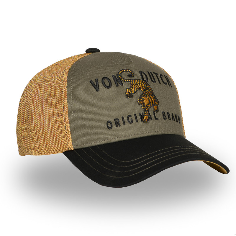 Casquette Vondutch Kaki Trucker Snapback WILD | Von Dutch