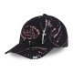 Casquette Vondutch Noire Baseball Snapback effet Brillant, Dripping IMAGE | Von Dutch