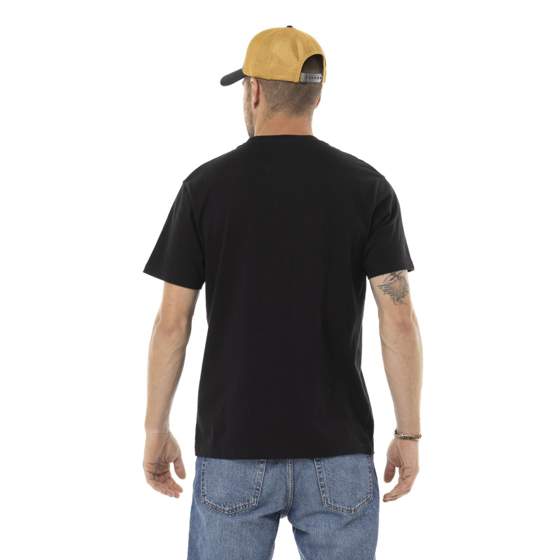 T-shirt homme col rond en jersey regular print poitrine Spire