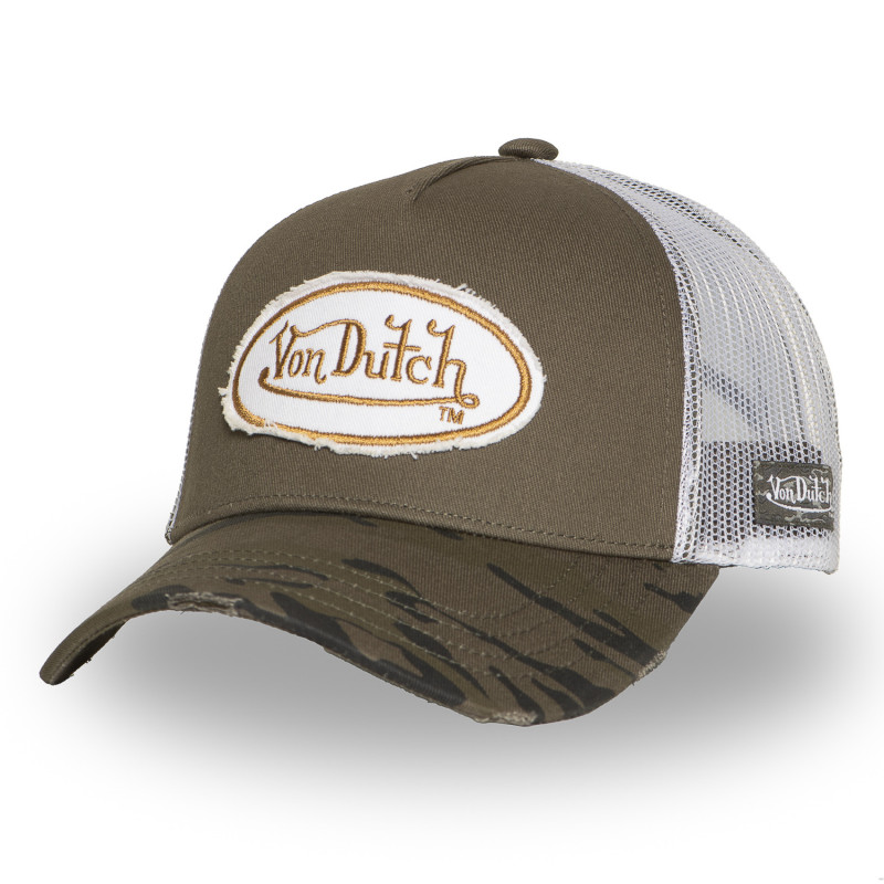 Casquette baseball avec filet adulte avec visière motif Camouflage