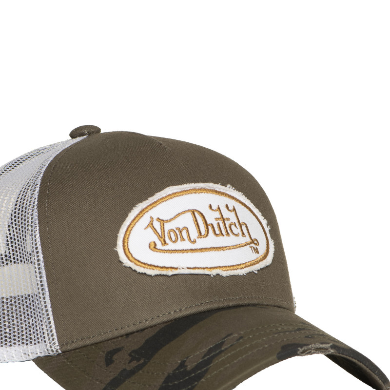 Casquette baseball avec filet adulte avec visière motif Camouflage