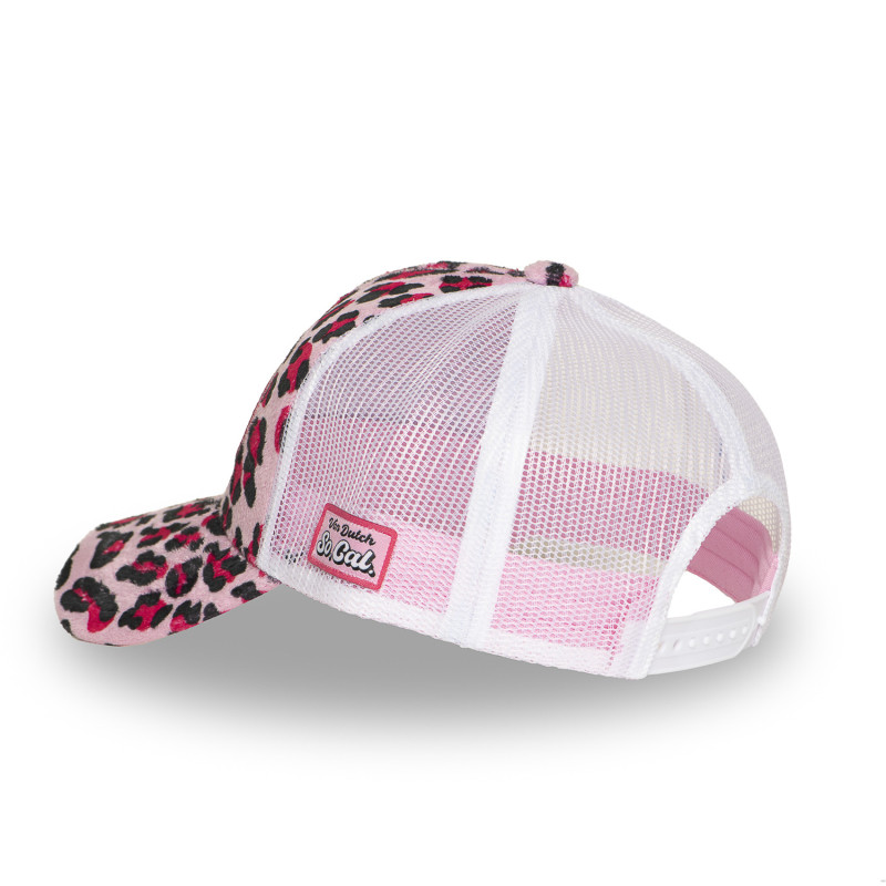Casquette Vondutch Rose Trucker Snapback en Fausse fourrure SAVAGE | Von Dutch