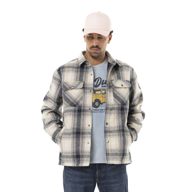 Surchemise homme en flanelle à carreaux Pepper