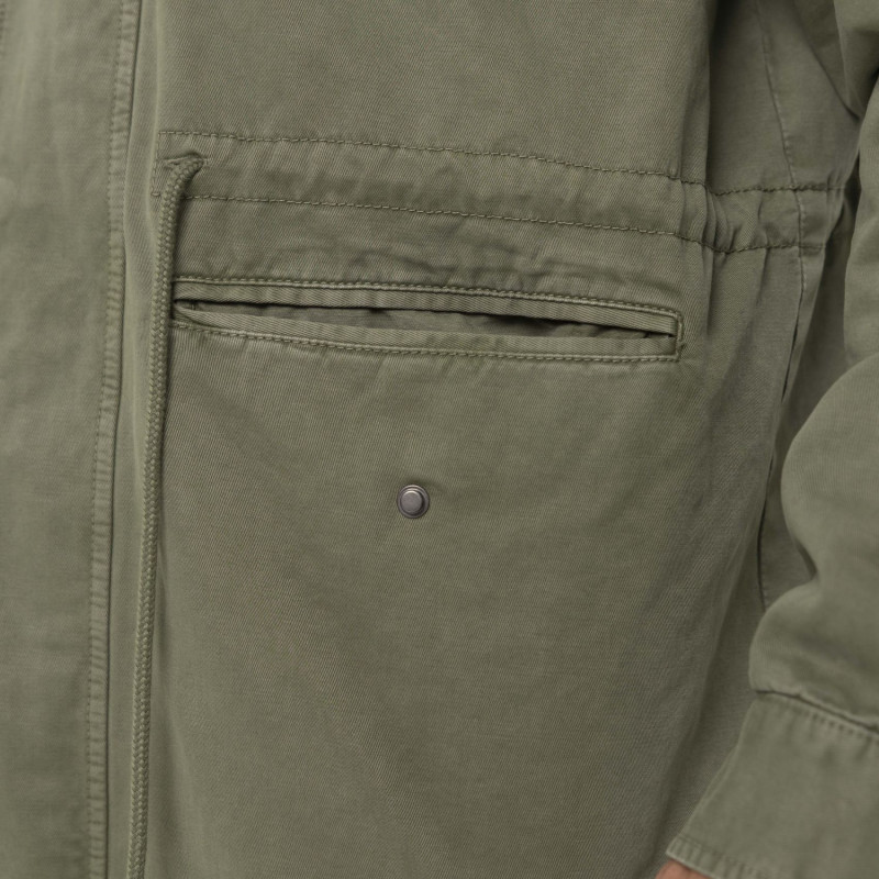 Veste militaire homme en coton avec patch Field