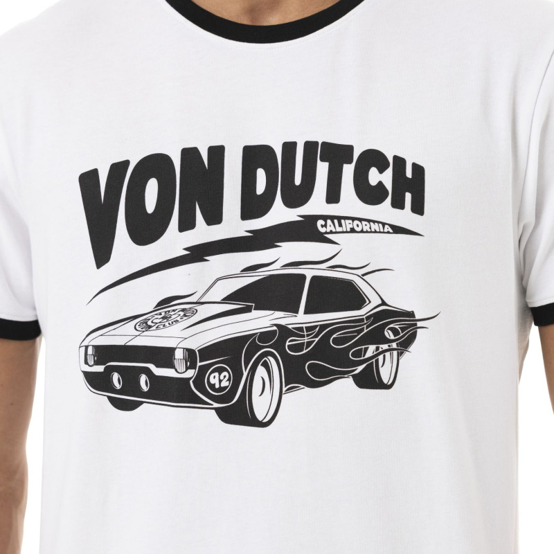 T-shirt homme en jersey stretch print devant Driver
