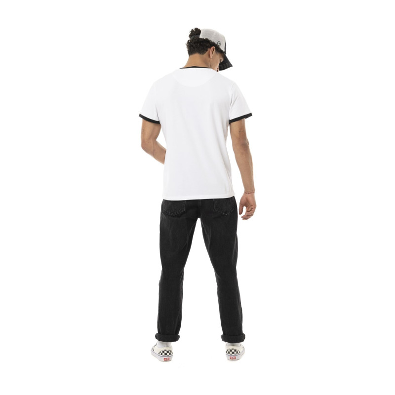 T-shirt homme en jersey stretch print devant Driver