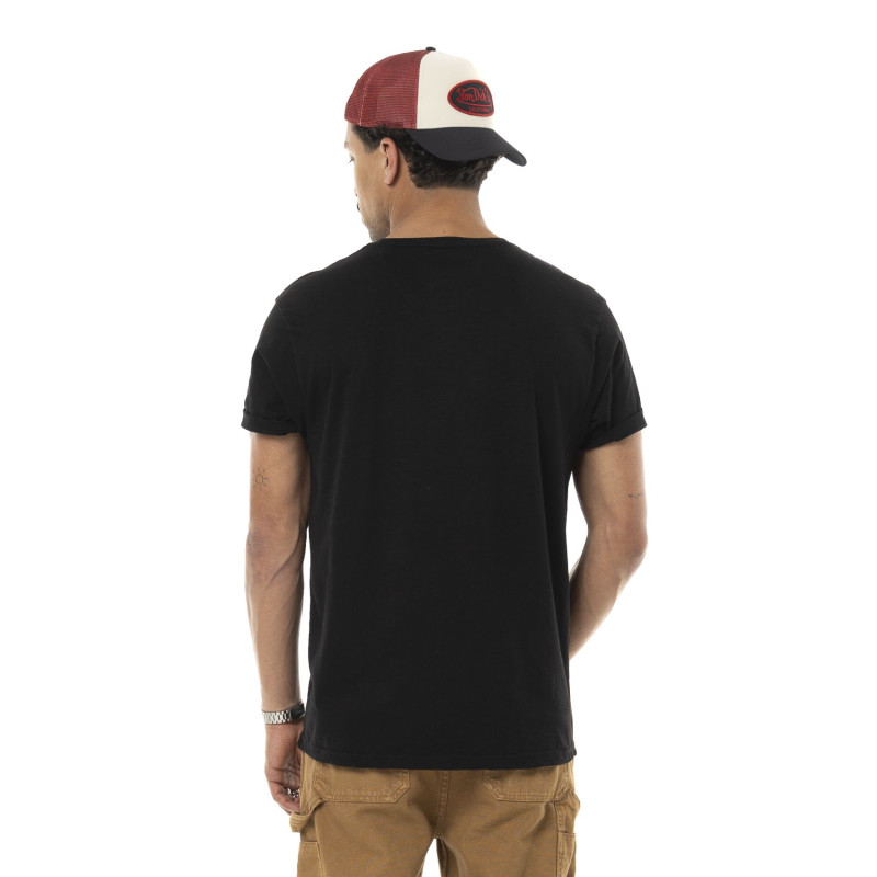 T-shirt homme regular en coton 170gr print devant Flame