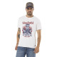 T-shirt homme regular en coton 170gr print devant Motor