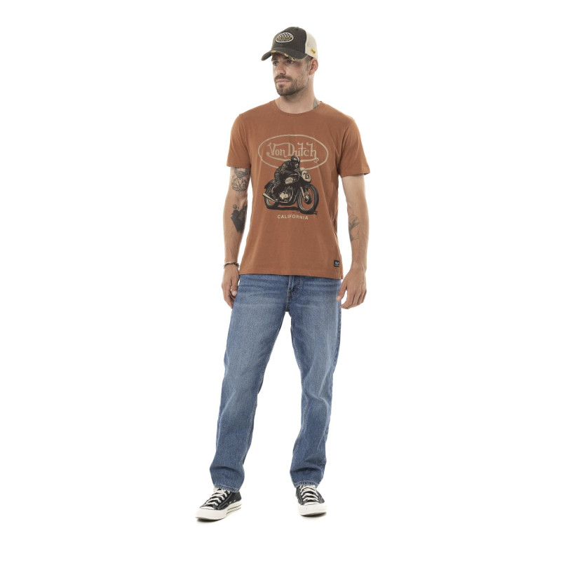 T-shirt homme regular en jersey 160gr print devant Racer