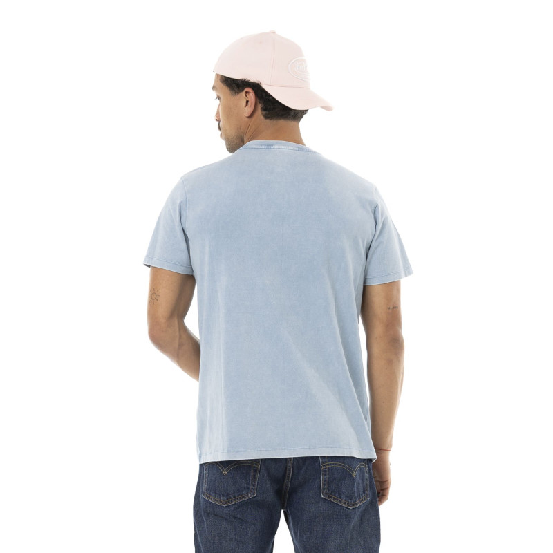 Tee Shirt Bleu coupe Régular Col rond TRUCK | Homme - Vondutch | Von Dutch