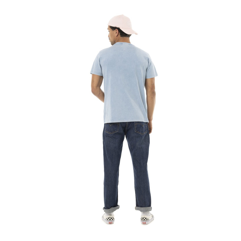 Tee Shirt Bleu coupe Régular Col rond TRUCK | Homme - Vondutch | Von Dutch