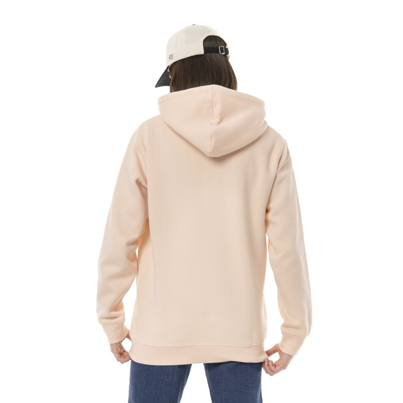Sweat à capuche coupe Oversize Beige LOGO | Femme - Vondutch | Von Dutch