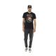 T-shirt homme col rond en jersey print devant Burnd