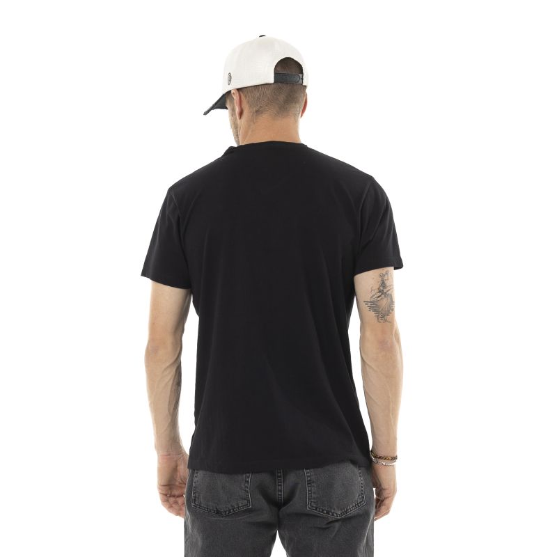 T-shirt homme col rond en jersey print devant Burnd
