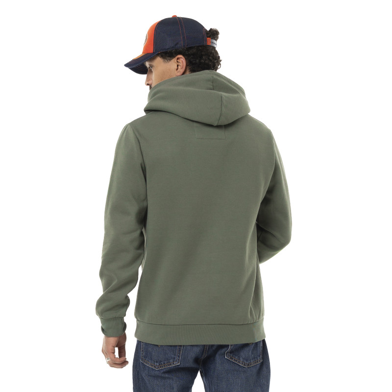 Sweat à capuche Cordon de serrage Kaki TAG | Homme - Vondutch