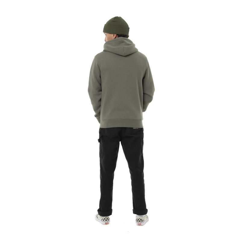 Sweat à capuche Zippé Kaki FREE | Homme - Vondutch | Von Dutch
