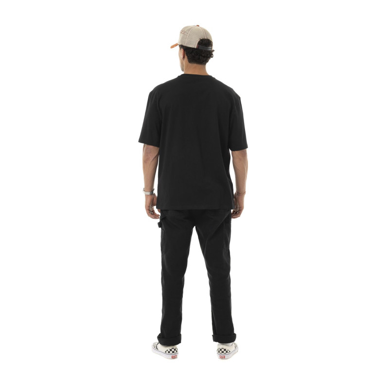Tee Shirt Noir coupe Relaxed fit Col rond HEAD | Homme - Vondutch | Von Dutch
