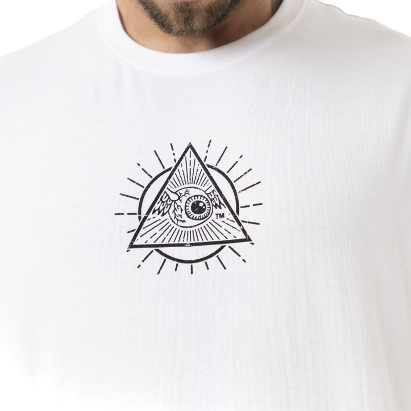 T-shirt homme comfort fit en jersey print poitrine et dos Provid