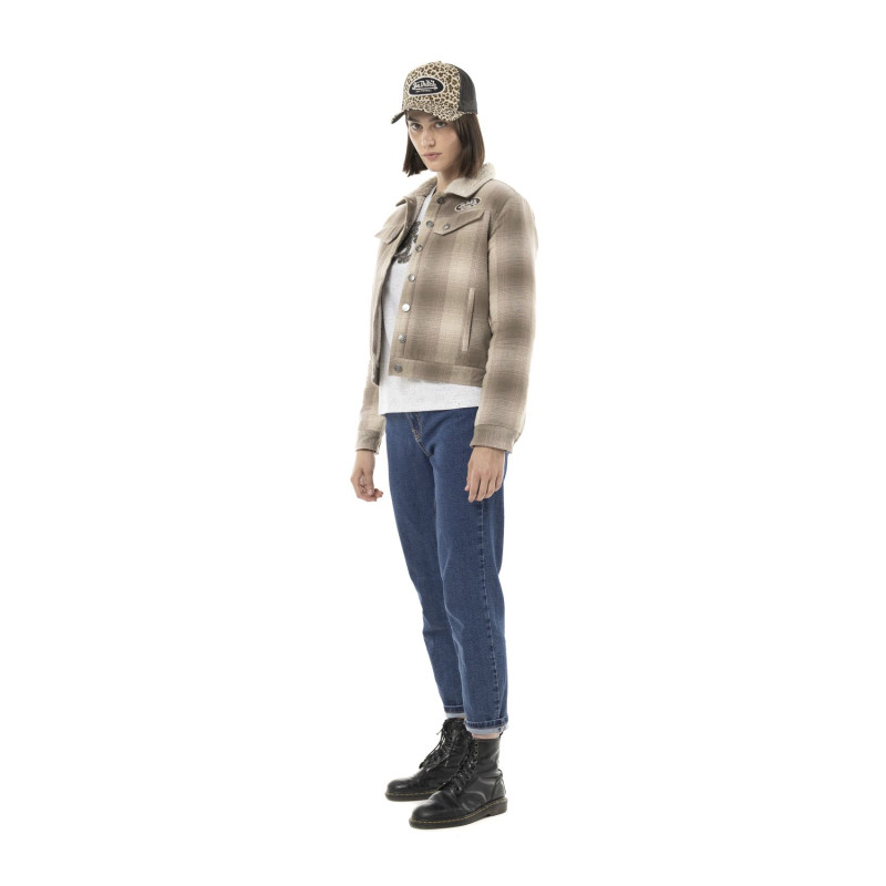 Blouson Matelassé, Molletoné, Sherpa Hiver Beige POLAR | Femme - Vondutch | Von Dutch