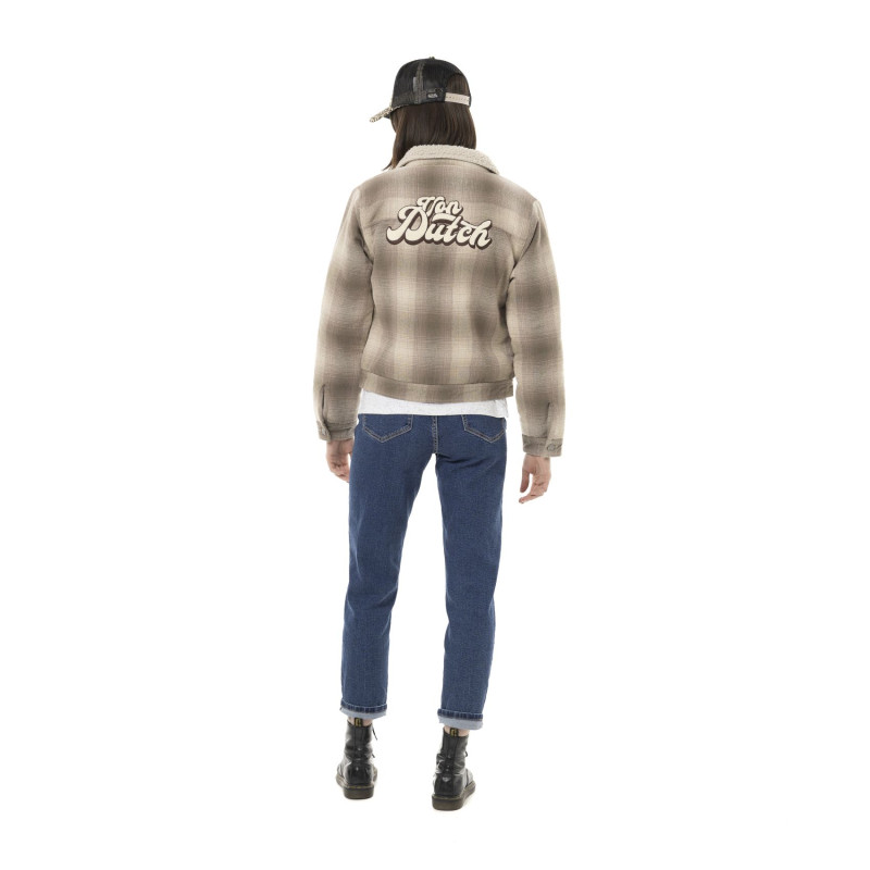 Blouson Matelassé, Molletoné, Sherpa Hiver Beige POLAR | Femme - Vondutch | Von Dutch