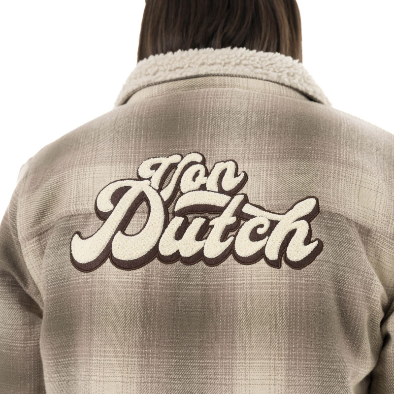 Blouson Matelassé, Molletoné, Sherpa Hiver Beige POLAR | Femme - Vondutch | Von Dutch